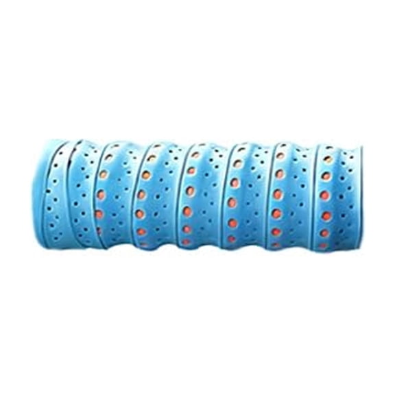CSSJKYJ Versatile Bike Grip Tape Kit - Soft Leather Handlebar Wrap | Non Slip Cycling Bar Tape for Mountain Touring, Shock Absorbing Wraps,Custom Grips for Adventure Steering(Blue)