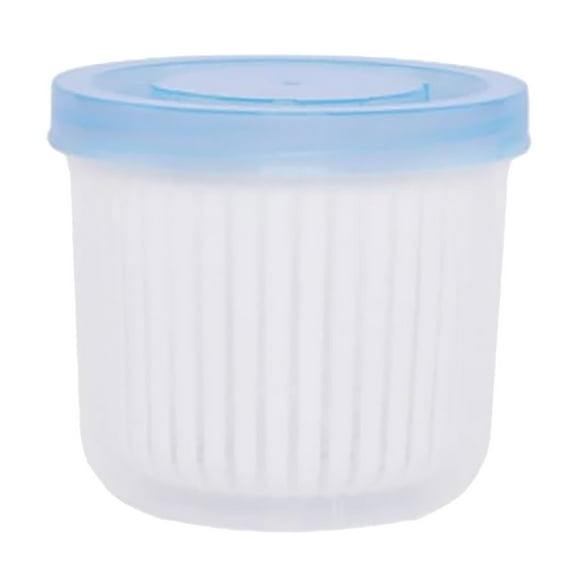 CSSJKYJ Wide Mouth Pickle Jar Lid Airtight Food Storage Container for Kimchi Sauerkraut Vegetable Fermenting Jar Sealed Freshness Light blue