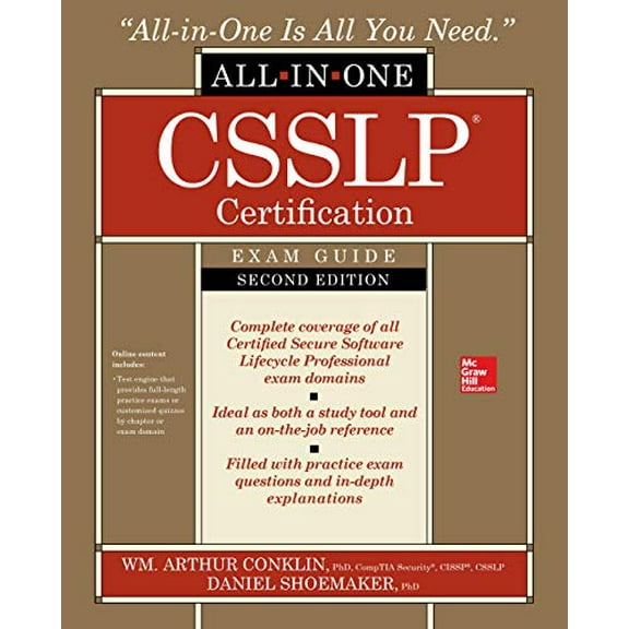 Pre-Owned Csslp Certification All-In-One Exam Guide, Second Edition (Paperback) 1260441687 9781260441680