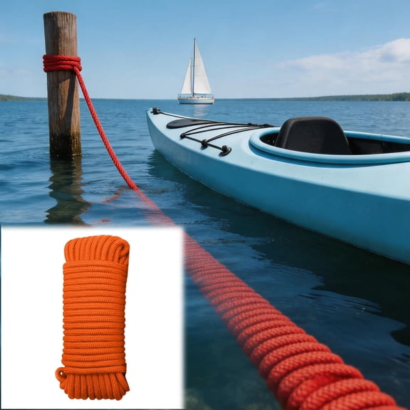 CSStudio 10m Nylon Paracord Rope, Heavy Duty Multi-Purpose Outdoor Utility Cord for Camping Tent Fixing, Rock Climbing, Hiking, Backpacking & Survival Emergency