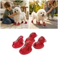 thumbnail image 1 of CSStudio 4Pcs Breathable Mesh Dog Sandals, Adjustable Soft Sole Puppy Shoes, Anti- Paw Protectors for Small Dogs for Hot Pavement Summer Walking, 1 of 5