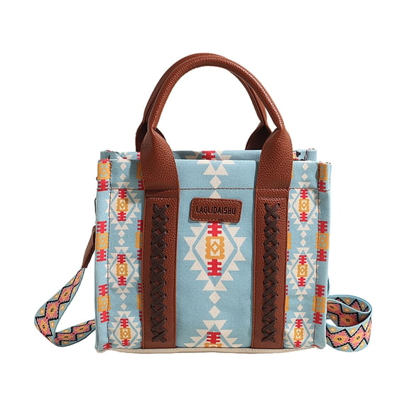 CSStudio Aztec Tote Bag for Women Boho Shoulder Purses and Handbags