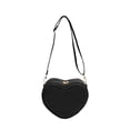 thumbnail image 1 of CSStudio Elegant Shoulder Bag Heart Shape PU Leather Small Handbag with Crossbody Strap, 1 of 7