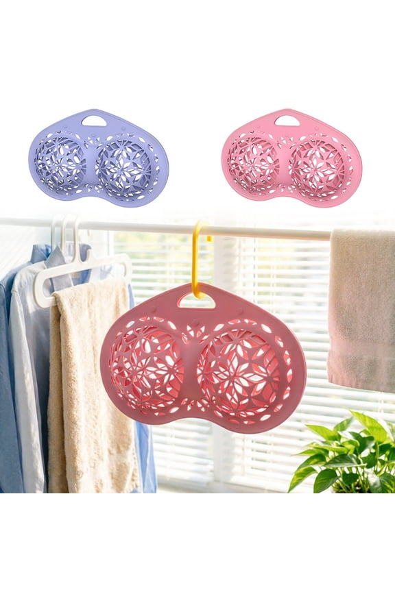 Machine Wash Bra Protector Silicone Hollow Breathable Laundry Cage Prevents Cup Collapse Hook Snag Reusable Washing Organizer