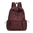 thumbnail image 1 of CSStudio Vintage Leopard Print Backpack Lightweight Casual Daypack Men Women Fashion School Bookbag, 1 of 4