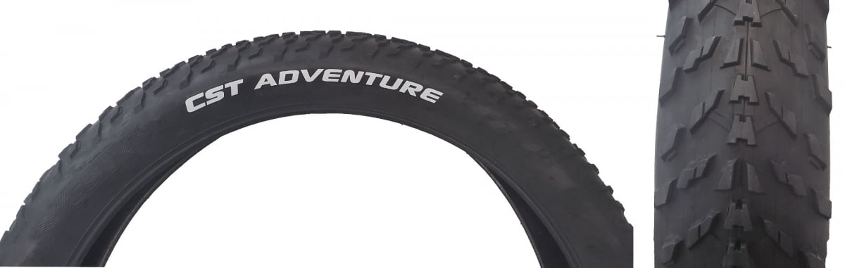 CST Premium Adventure Fat Tire 20x4.0 Wire Black (406 ISO) 20" eBike