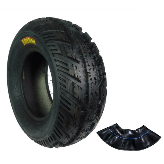 CST Ambush 21x7-10 Rear ATV Tires 4Ply with 21x7-10 TR-6 Inner Tube