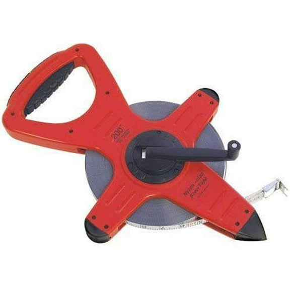 CST/berger 82-20080B 200ft Nylon-Clad Steel Zip-Line, 82-Series Open Reel Tape in FEET/8THS