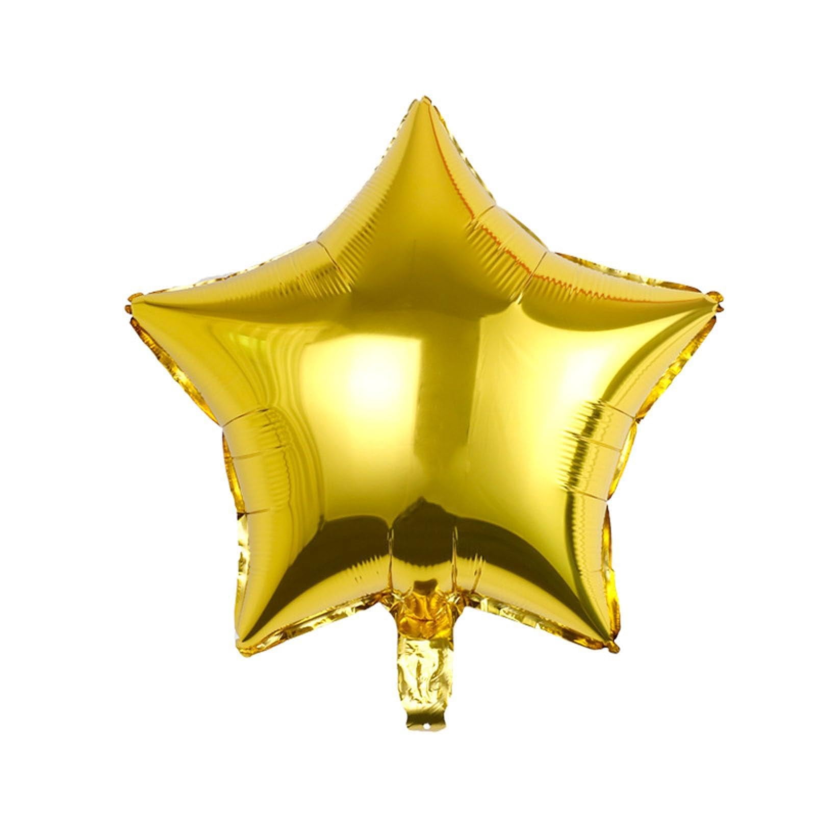 7-Piece Airplane & Cloud Foil Balloon Set - Includes Large Plane, Stars, Clouds For Party Decor