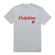 CSUCI California State University Channel Islands The Dolphins Script Tee T-Shirt Grey XL