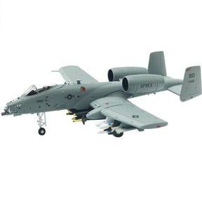 CSYANXING 1/100 Scale A10 Thunderbolt II Warthog Model Alloy Plastic For US Air Force Collection Desk Decor With Display Stand