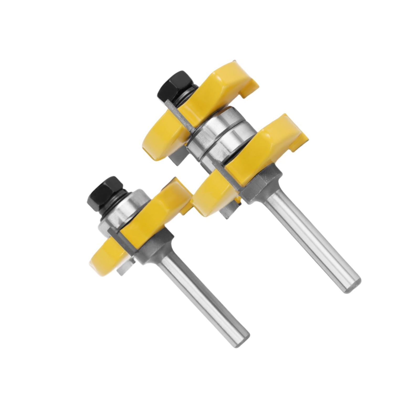 CSYANXING 1/2 Shank Tongue Groove Router Bits For Woodworking Projects Cabinet Door Paneling High Precision