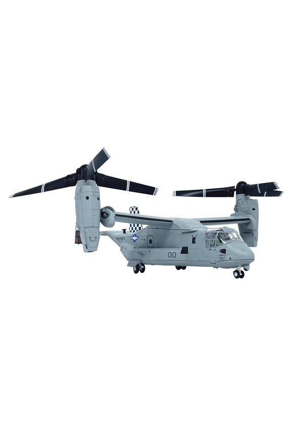 1:72 V-22 Osprey Helicopter Alloy Plastic Model 24X22CM US Air Force for Aircraft Collection Home Office Desk Decoration