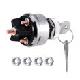 thumbnail image 1 of CSYANXING 12V/24V 4 Position Ignition Switch for Car Truck Tractor Trailer Universal with Keys ACC OFF IGN Start, 1 of 9