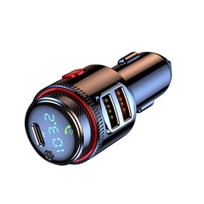 CSYANXING 206 Channel Wireless FM Transmitter 10M Bluetooth Range Power Off Memory For Car Audio Device Charging