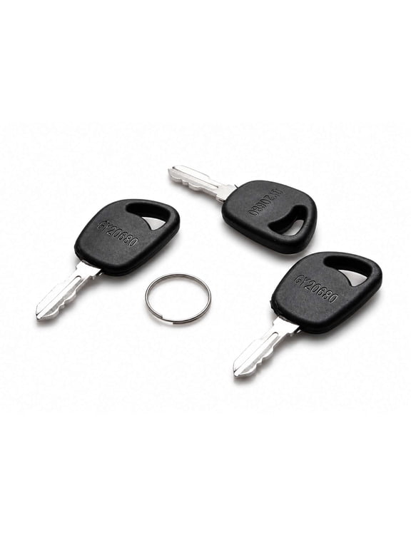 3Pcs Ignition Key With Metal Key Ring Compatible With 140401 For Riding Lawn Tractor Daily Mowing Operation