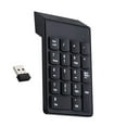 thumbnail image 1 of CSYANXING 4GHz Wireless Number Keyboard USB 18 Keypad for Laptop PC Easy Setup 33ft Range Ergonomic Design for Work, 1 of 7