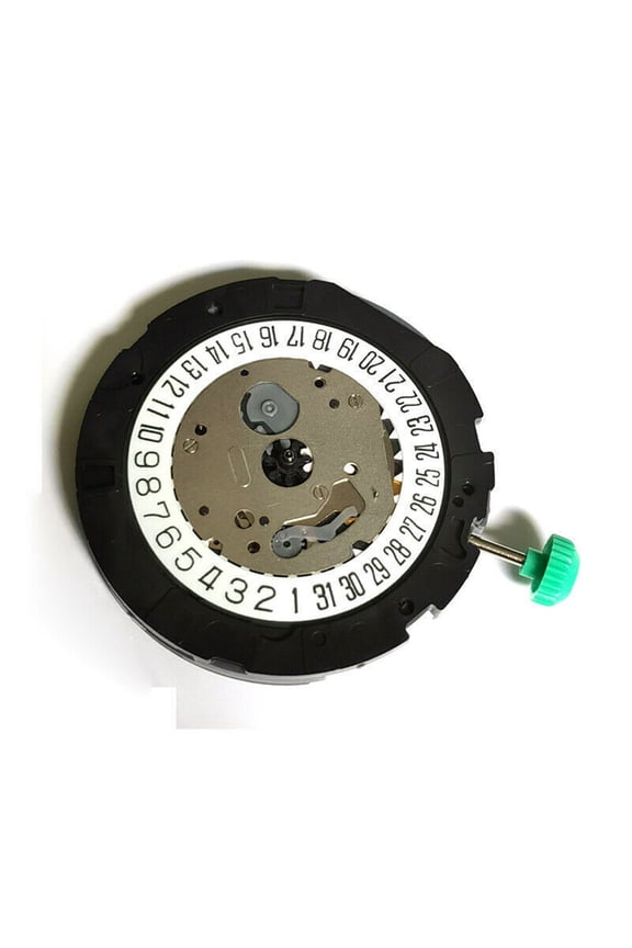 5.1mm Height Quartz Movement 120/80/18 Hand Sizes For Analog Watch Restoration Components