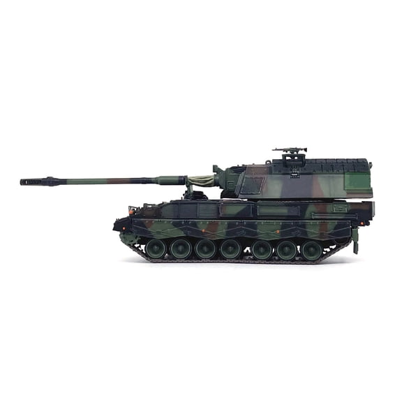 CSYANXING 6.5in PZH2000 Howitzer Vehicle Model 1 72 Scale Tank Replica PC Material Collection Decor for Military History Fans