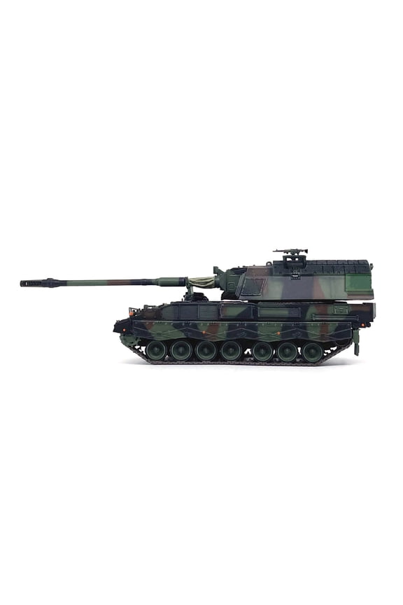 6.5in PZH2000 Howitzer Vehicle Model 1 72 Scale Tank Replica PC Material Collection Decor for Military History Fans