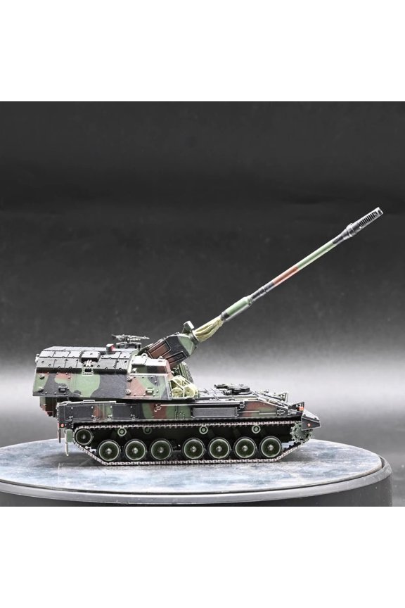 6.5in PZH2000 Howitzer Vehicle Model 1 72 Scale Tank Replica PC Material Collection Decor for Military History Fans