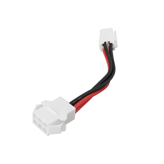 CSYANXING 6 Pin To 4 Pin Conversion Power Cord 14Awg Heavy Duty Wire For Icom Kenwood Radio Power Supply System