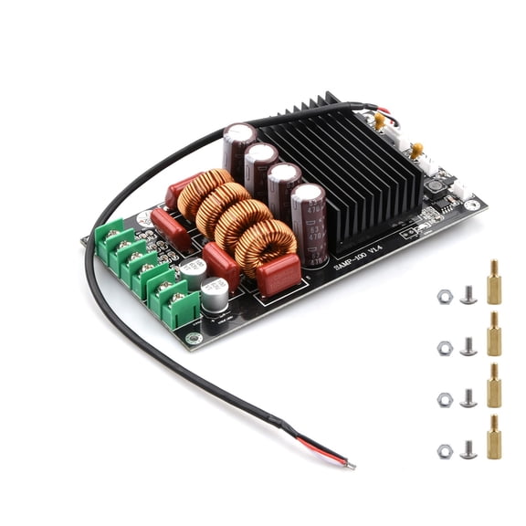 CSYANXING 600W Class D Amplifier Board TPA3255 2 Channel Stereo 20Hz-20kHz High Power TL072 OP AMP Audio DIY