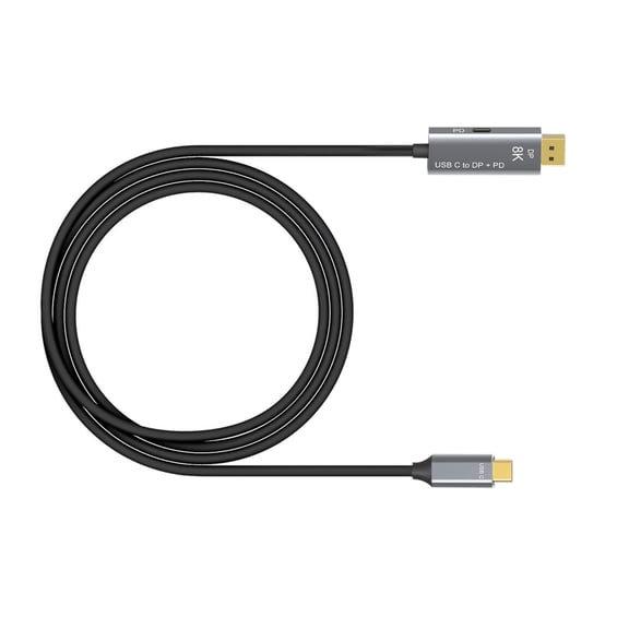CSYANXING 8K Resolution Conversion Cable for Thunderbolt 3 Ports, Enhances Dell XPS Visuals Accessory
