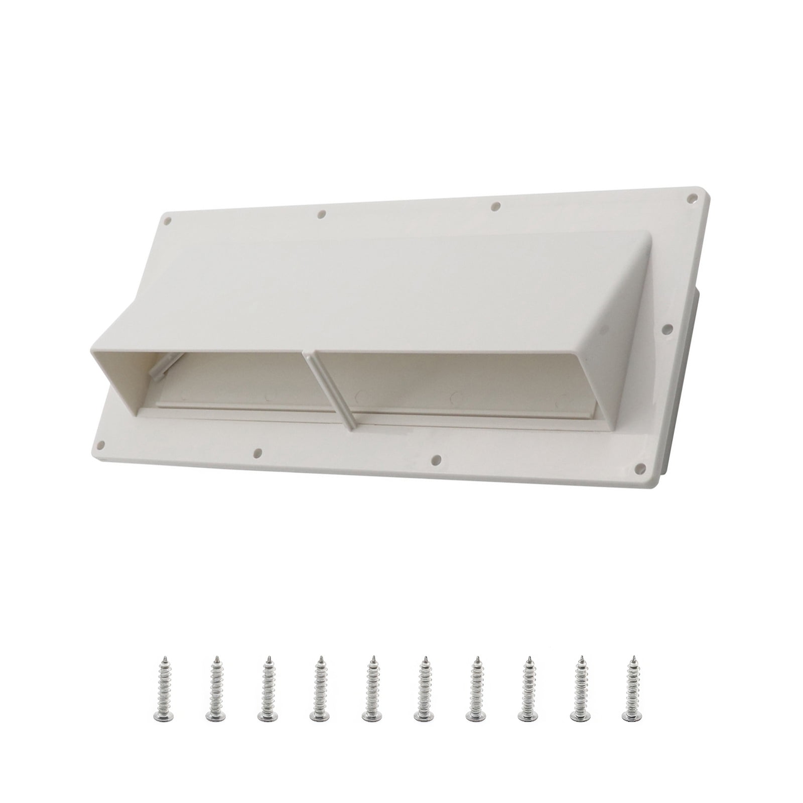 CSYANXING ABS Plastic Range Hood Vent for RVs Mobile Homes Sidewall Design Includes Screws Easy Replacement