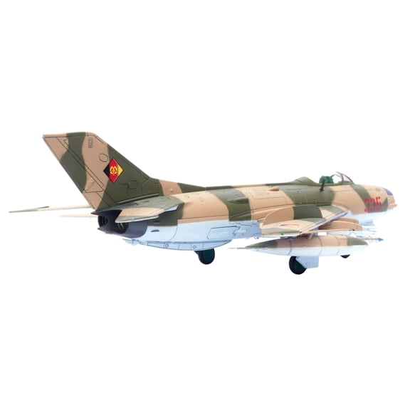 CSYANXING Alloy East German Air Force MIG 19PM Fighter Model for Cold War Aviation Enthusiasts