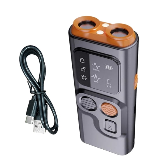 CSYANXING Behavior Correction Device For Dogs Outdoor 50ft Coverage 800MAH Battery LED Flashlight Ultrasonic Two Frequency Modes