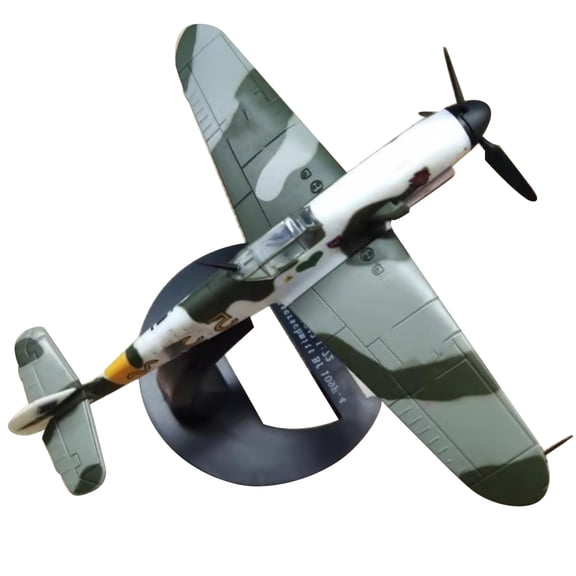 CSYANXING  Bf-109F-4 Fighter Airplane Model for Enthusiasts Detailed Craftsmanship, Display Stand Included