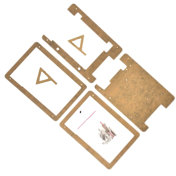 CSYANXING Black Acrylic Shell for 5-Inch LCD Essential for Raspberry Pi Home Automation