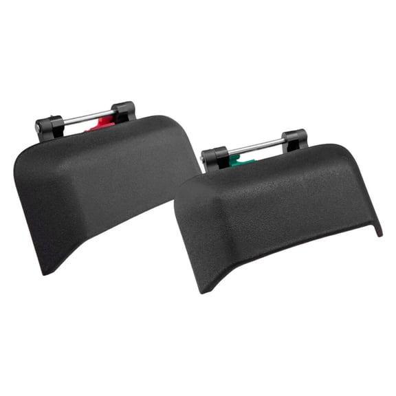 CSYANXING Black Exterior Door Handle Set for Compass 2007 2016 Direct Replacement LH RH Easy Install Durable Plastic