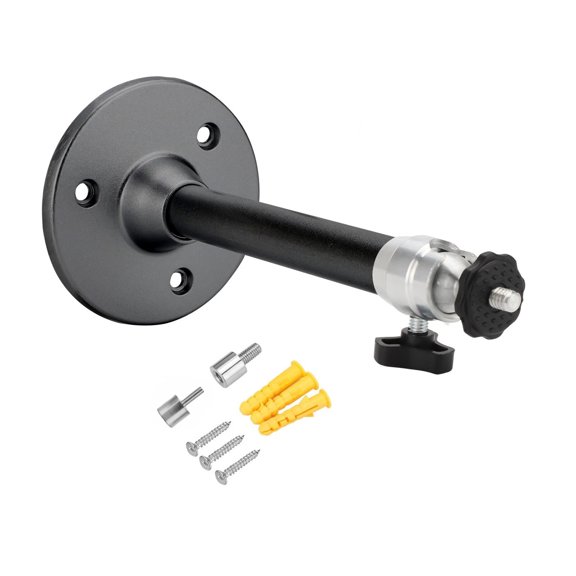 CSYANXING Black Universal Projector Mount 18cm Pole Length 5KG Max Load For Home Cinema Office Multimedia Equipment Setup