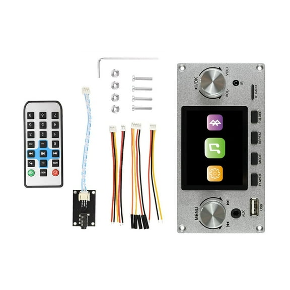 CSYANXING Bluetooth 5.3 Lossless Audio Decoder 2.8 IPS Screen USB TF Card AUX Receiver HiFi 24bit for Home Theater DIY Projects