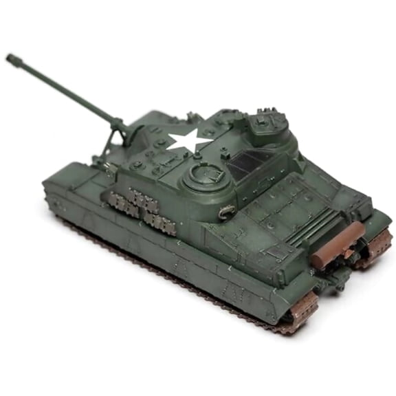 CSYANXING British Army A39 Tortoise Tank Model 1:72 for Historical Research Alloy Replica, Ideal for Study & Analysis