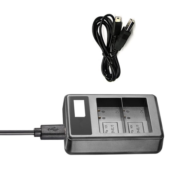 CSYANXING Camera Battery Pack for D600 D800 D800E D7000 D7100 V1 Premium Lithium Ion Cells, Extra Power, Charger Part