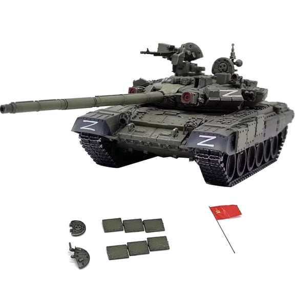 CSYANXING Collection Russian T90A Tank Model With Display For Military Enthusiasts New Item Table Decor