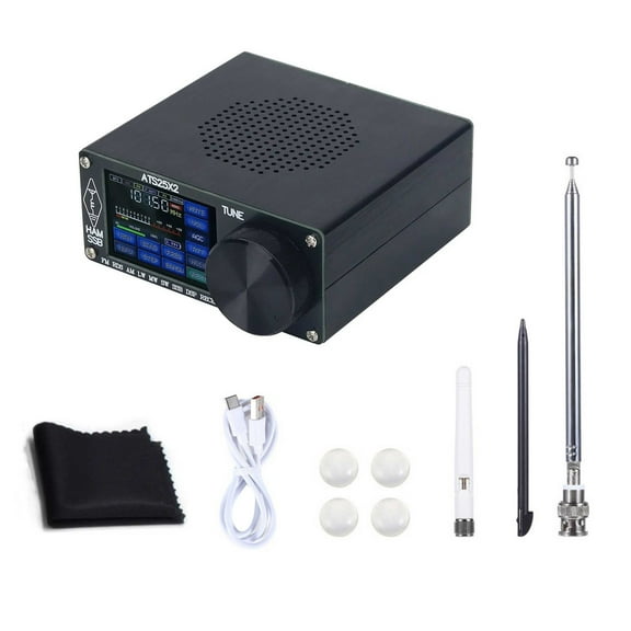 CSYANXING Compact WIFI Radio for Travel and Camping Portable Design, Strong Signal, External Antenna Support for ATS25X2