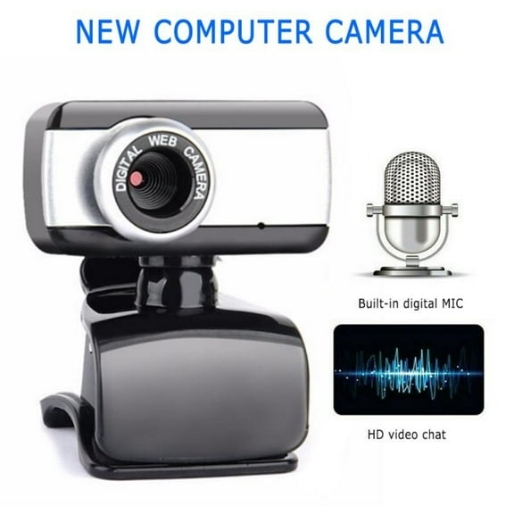 CSYANXING Compact Webcam 3-Meter Voice Clarity, No Distortion, for Hassle-Free Video Chats Webcam