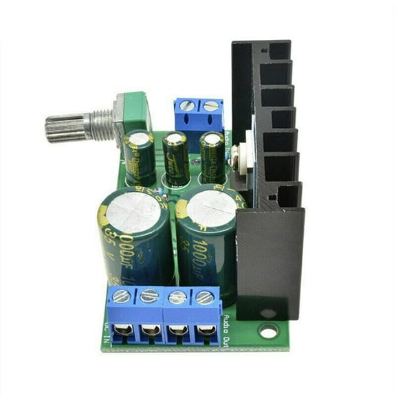 CSYANXING DC 12-24V TDA2050 Amplifier Kit 1 Channel, 5W-120W, Suitable for Home & Car Audio