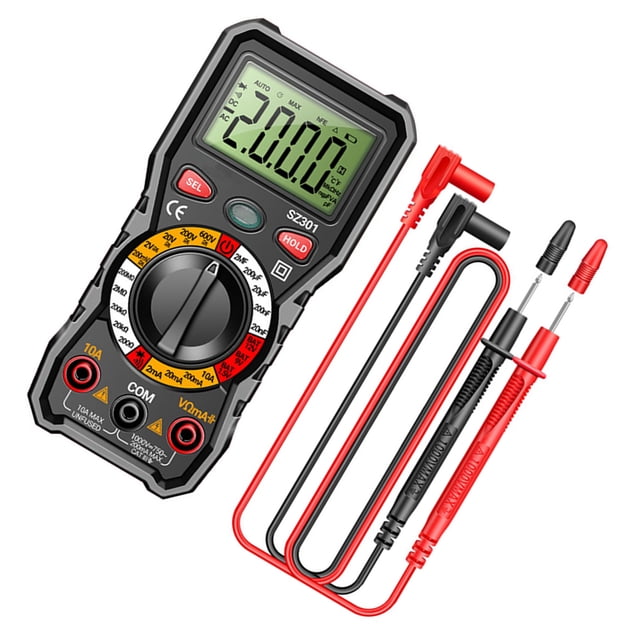 CSYANXING Digital Multimeter for Electronics AC/DC Voltage Current ...