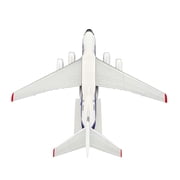 CSYANXING Display Stand Equipped Ilyushin IL-76 Aircraft Model ABS Material 1200 Scale For Shelf Desk Decoration