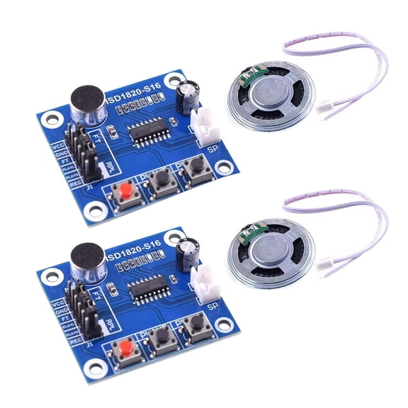 CSYANXING Dual Mode Playback Isd1820 Module Complete Kit With Cable Speaker For Microcontroller Circuit Audio Recording Diy Accessory