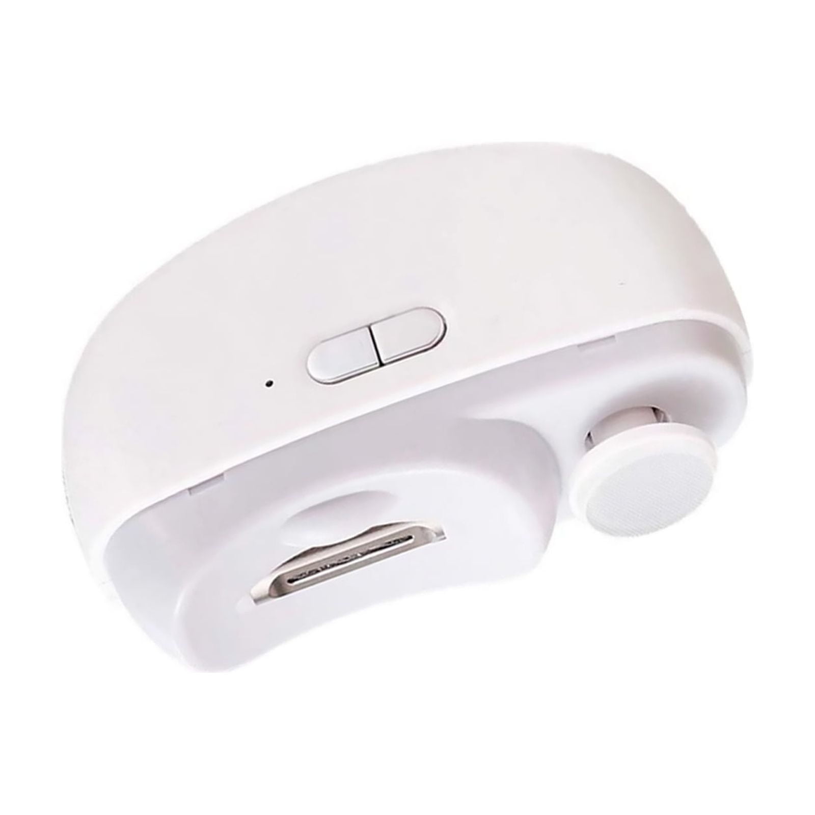 CSYANXING Electric Nail Care Device Automatic Chip Collection USB C for Family Personal Use Home Travel White