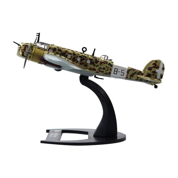 CSYANXING Fiat Br.20 Cicogna Diecast Model 1:144 Scale High Detail Replica For Aviation Collection Birthday Christmas Festival