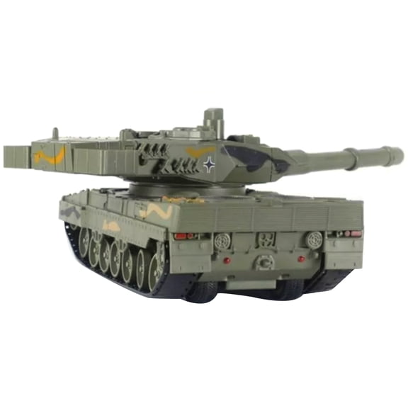 CSYANXING German Leopard 2A6 Battle Tank Model for Decoration 1:40 Alloy Replica, Perfect for Home & Office