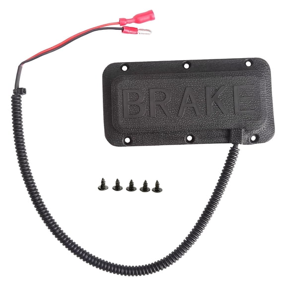 CSYANXING Golf Cart Brake Light Switch 12V 36V 48V Universal for Club Car EZGO Yamaha Black Color Easy to Wire In