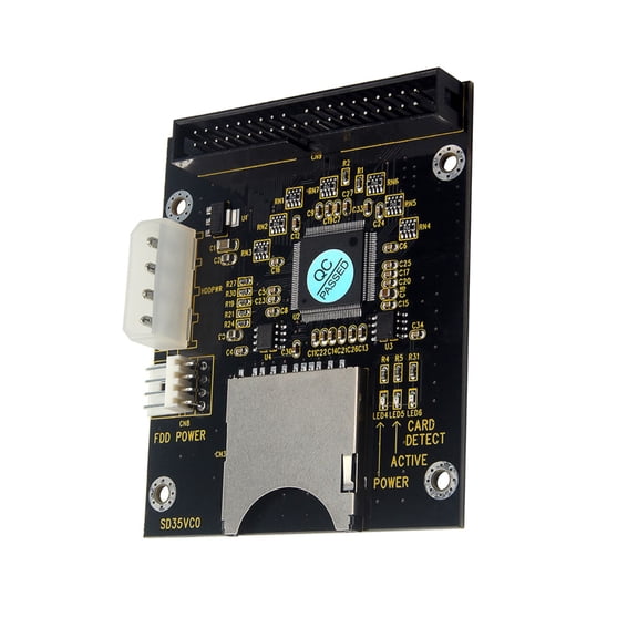 CSYANXING IDE to SD Card Adapter 3.5 Inch PC Upgrade Bootable for Legacy Systems Low Power 128GB Max Support